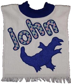 dinosaur bib