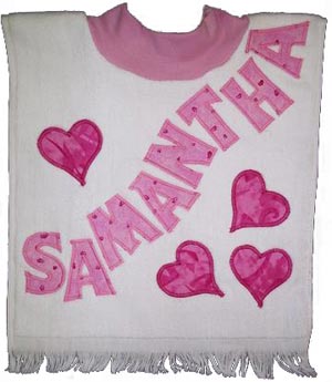 heart bib