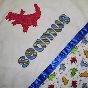 dinosaur blanket