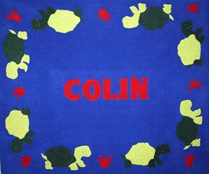 turtle crib size fleece