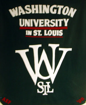 washington university in st. louis fleece throw