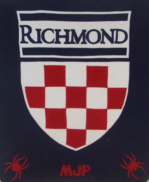 university of richmond fleece throw