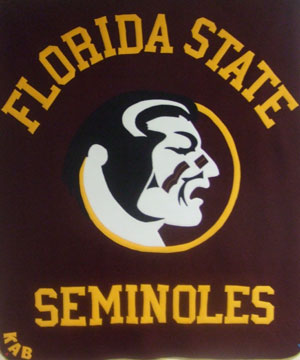 florida state fleece throw