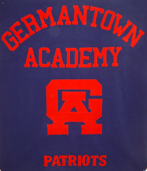 germantown academy fleece throw