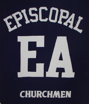 episcopal academy fleece throw