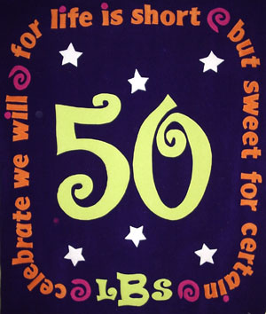 birthday fleece throw